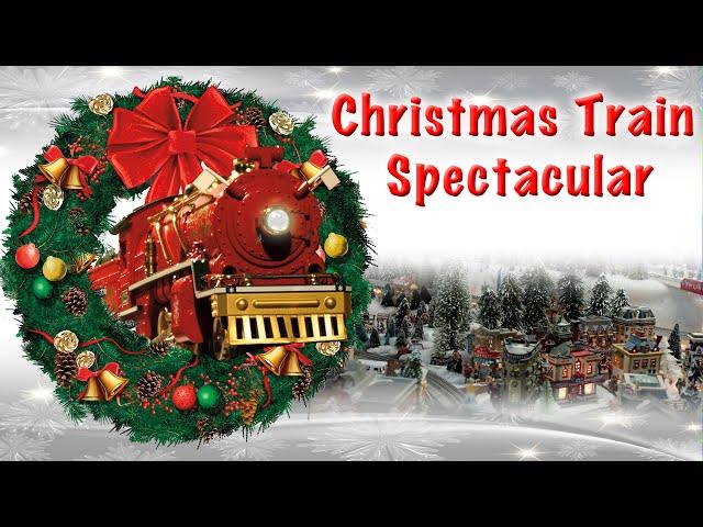 Christmas Train Spectacular - Toy Train Holiday Display! (1 Hour of Trains for Kids!)