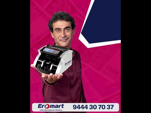 Best Place to Buy Cash Counting Machine in Chennai Tamil Nadu #EROMART #cash #counting #shorts #reel