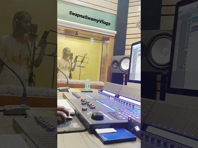 Bathukamma Song Recording #SwapnaSwamyVlogs