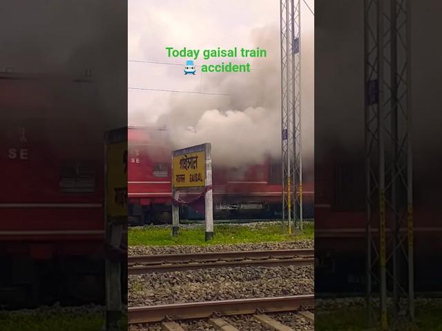 Siliguri to Malda Town demu train accident,,,,