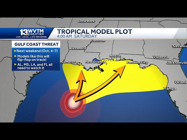 Tracking the Tropics: another hurricane threat for the Gulf Coast late next week