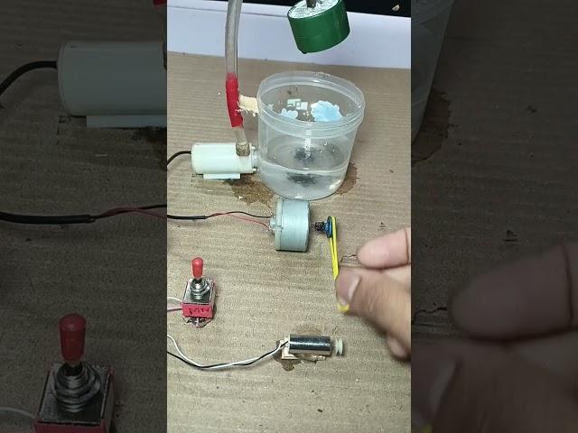 Mini water pump and drone motor #project #tech