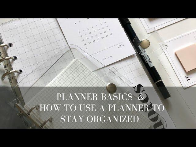Planners for Beginners 2023 | How to Use a Planner to Stay Organized