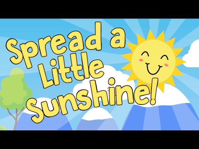 Spread a Little Sunshine | Start the Day Song | Jack Hartmann