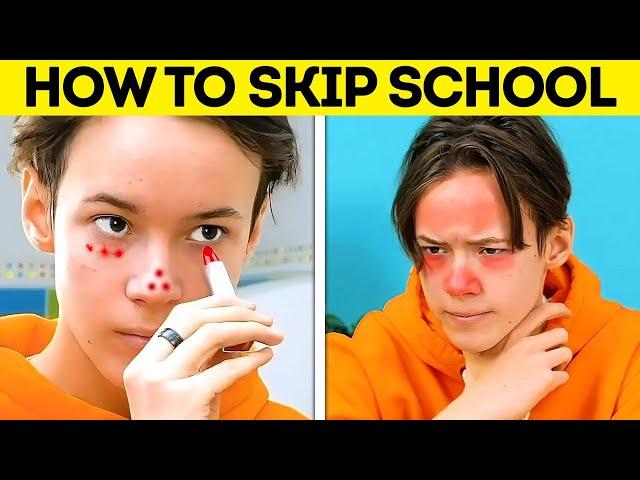 TOO COOL FOR SCHOOL || Funny School Tricks, Prank Ideas And DIY Crafts You'll Be Grateful For