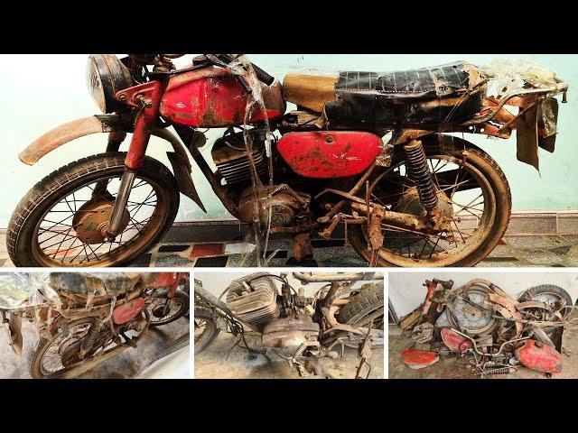 MINSK 125 Full Restoration - Abandoned SoViet Motorcycle MINSK 125cc 2 Stroke Finalization