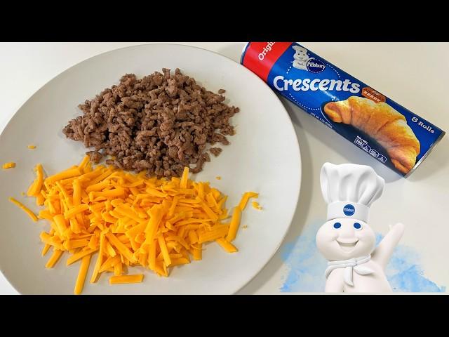 How to Make Pillsbury Cheeseburger Crescent Rolls