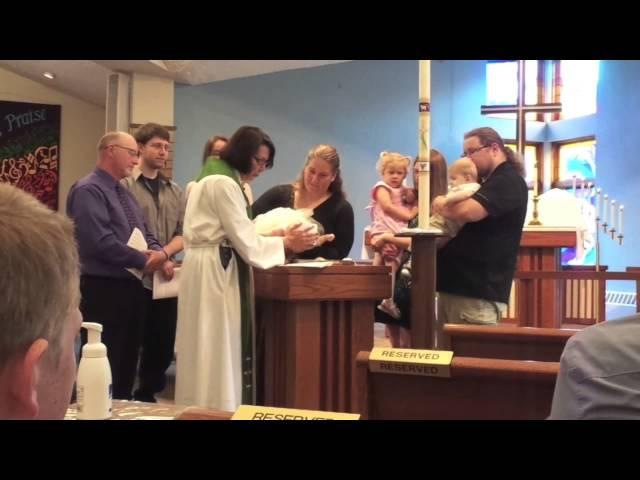 Sunday June 28, 2015: Twins Baptism!