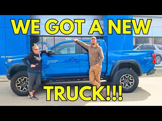 We got a NEW TRUCK!!!  We bought a 2024 CHEVY COLORADO ZR2 | Chevy Colorado ZR2 our OVERLAND vehicle