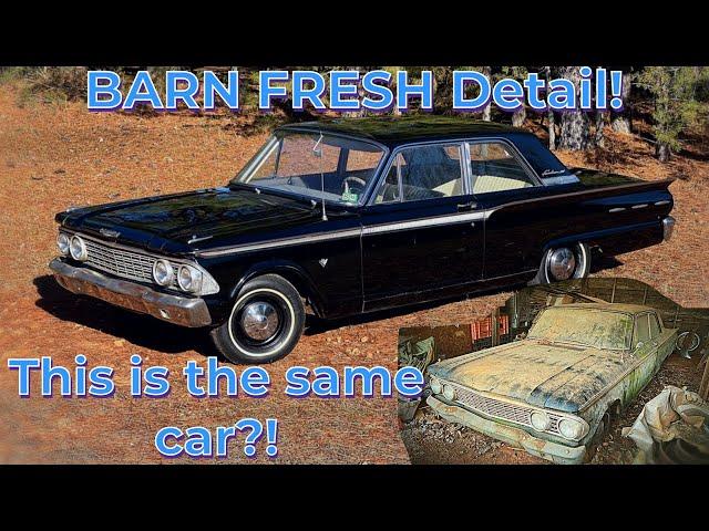 BARN FIND Ford Fairlane Rescue! First Wash in 29+ Years! Part 2