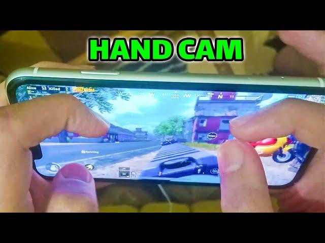 هاند كام اربع اصابع + فول جيروسكوب علي ايفون 11 | ببجي موبايل