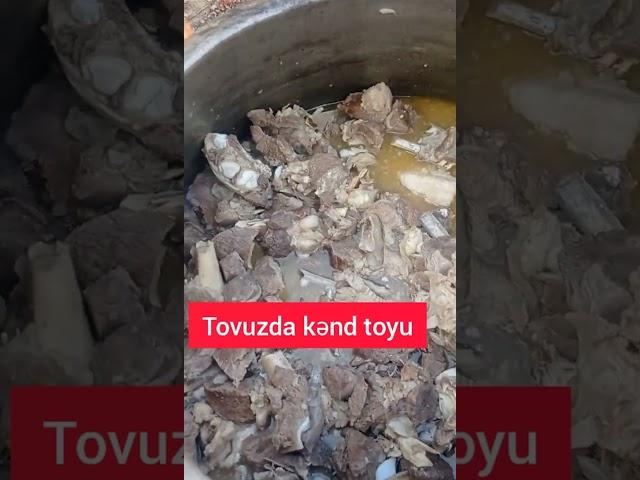 Kənd toyu pəh pəh yeri var 