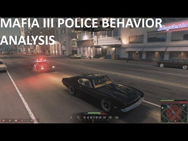 Mafia III - Police Behavior Analysis