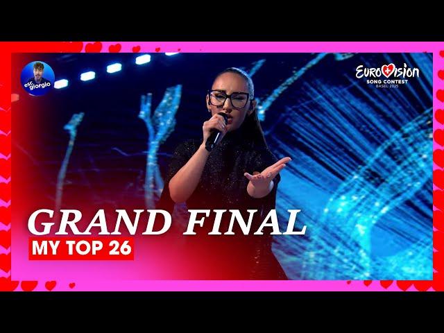 Eurovision 2025: Grand Final - My Top 26
