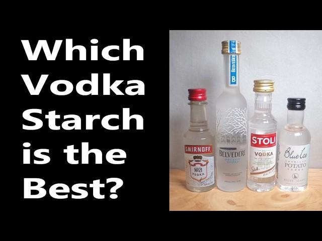 I Tested 4 Different Types of Vodka to Find the Best Vodka Starch for Quilting (not sponsored)