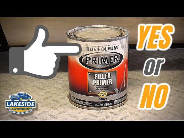 Is RUSTOLEUM Filler Primer Good for Auto Body Repair?