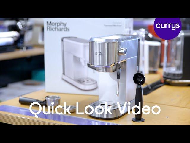 MORPHY RICHARDS Compact Espresso Coffee Machine - Quick Look