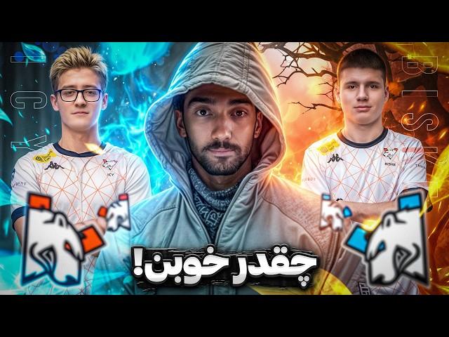 دوتا از بهترين پليراى پابجى اروپا!  VIRTUS PRO ICY AND BISKE