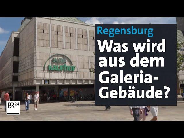 Kaufhof-Koloss in Regensburg: Mega-Leerstand in der Innenstadt? | Abendschau | BR24