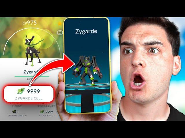 FASTEST WAY to get Zygarde Cells in Pokémon GO!