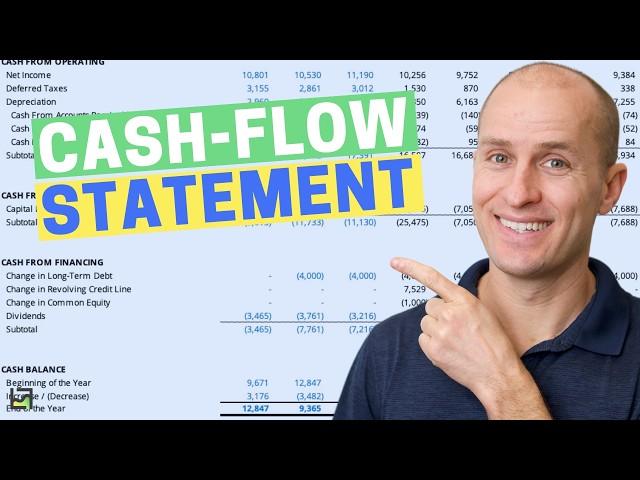 The CASH FLOW STATEMENT: all the basics in 9 minutes