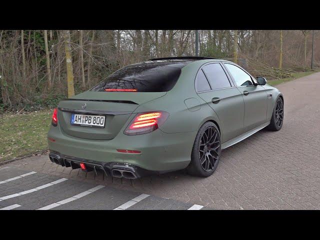 BRABUS 800 E63 S Sedan 4.0L V8 BiTurbo  REVS & ACCELERATIONS!