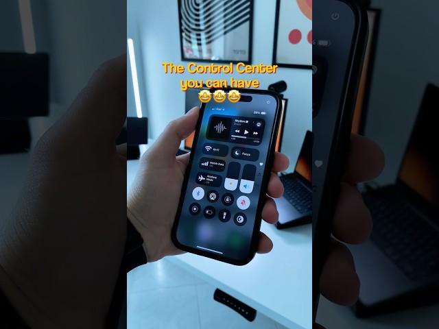 How to improve iOS 18 Control Center  #iphonetricks #iphonetips #ios  #controlcenter #ios18