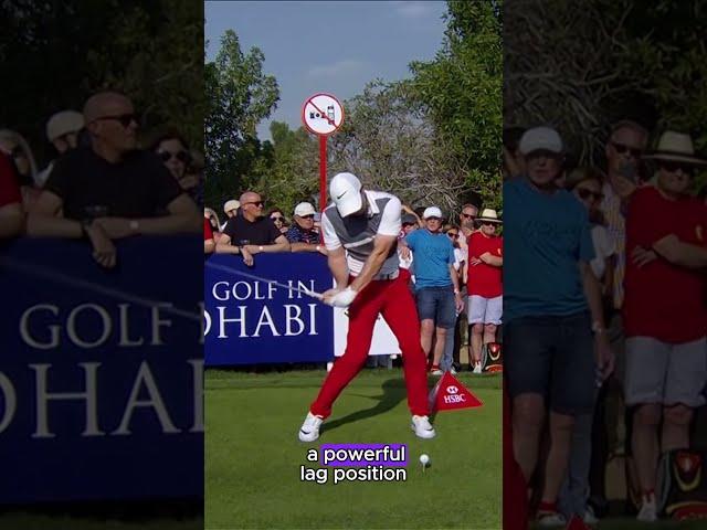 How Rory McIlroy Bombs 350-Yard Drives (The Secret to His Power!) #shorts