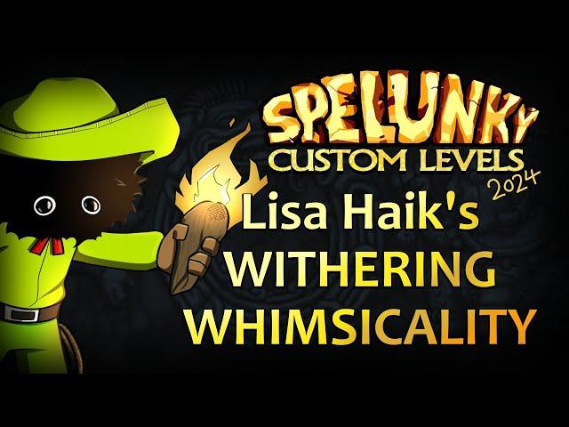 A new Lisa Haaaik Spelunky Custom Level comes to TORTURE ME