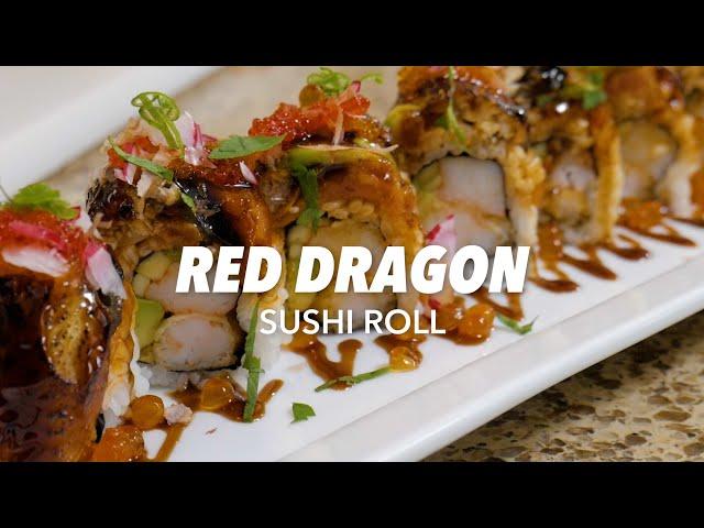 How To Make Red Dragon Sushi Roll