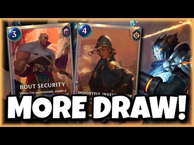 The Best Thing You Can Do In This Game Is Draw Cards, And This Deck Draw More! | Legends of Runetera