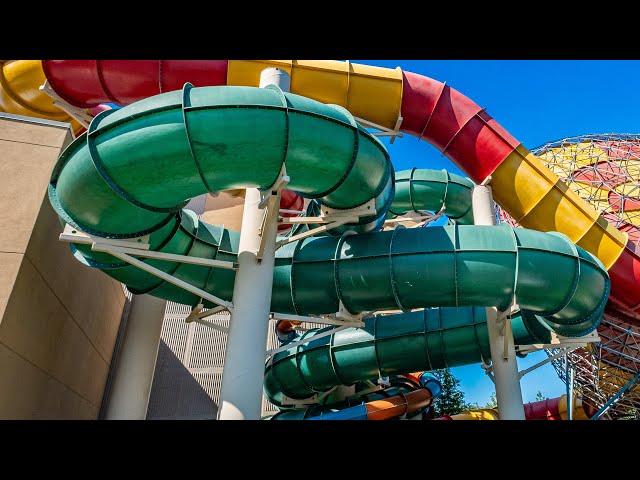 Longest Water Slide at Great Wolf Lodge New England