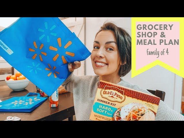 How I Grocery Shop + Meal Plan for Family of 4 | AmandaMuse