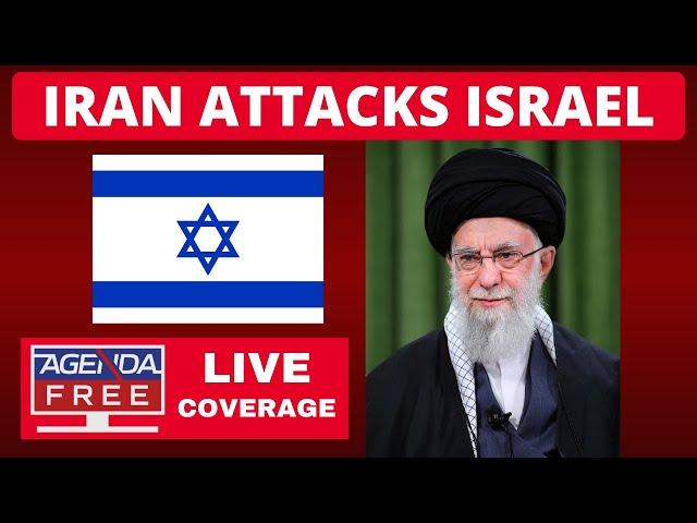 Iran Launches Missile Attack at Israel - LIVE Breaking News Coverage (with Hezbollah Updates)