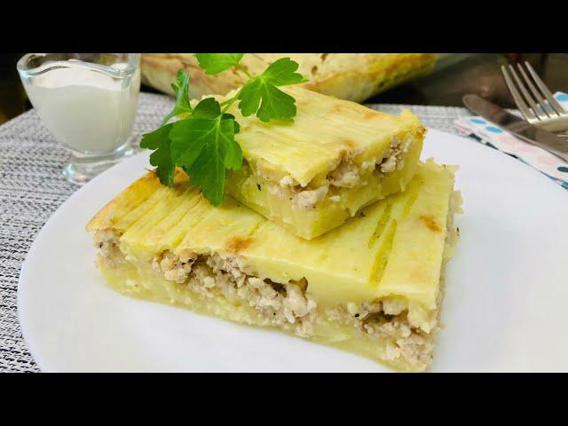 Здоровое питание. Картофельная ЗАПЕКАНКА как в детском саду. Вкусно, нежно, полезно. Стол №5.