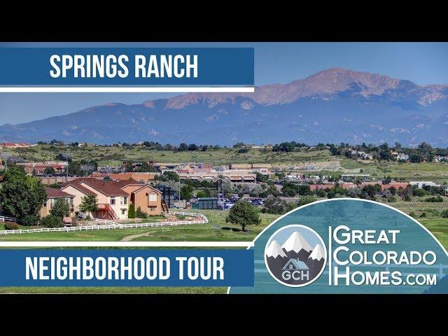 Springs Ranch in Colorado Springs, CO | Neighborhood Tour