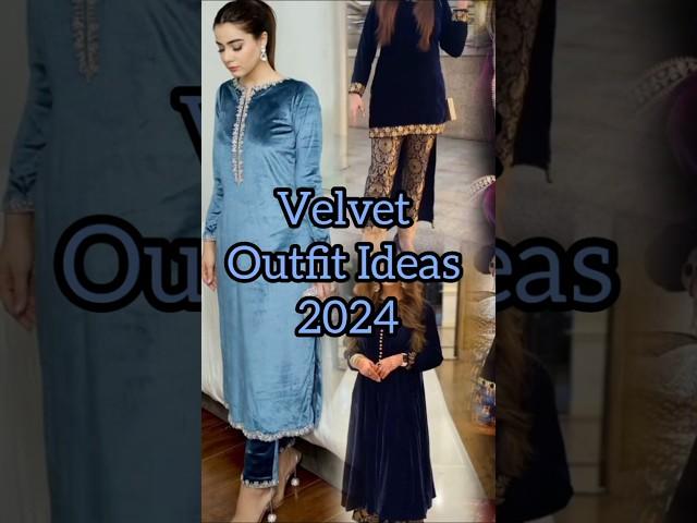 #new velvet dress ideas #velvet dress designs 2024#fashion#partywear #velvet#outfit#ideas#viralshort