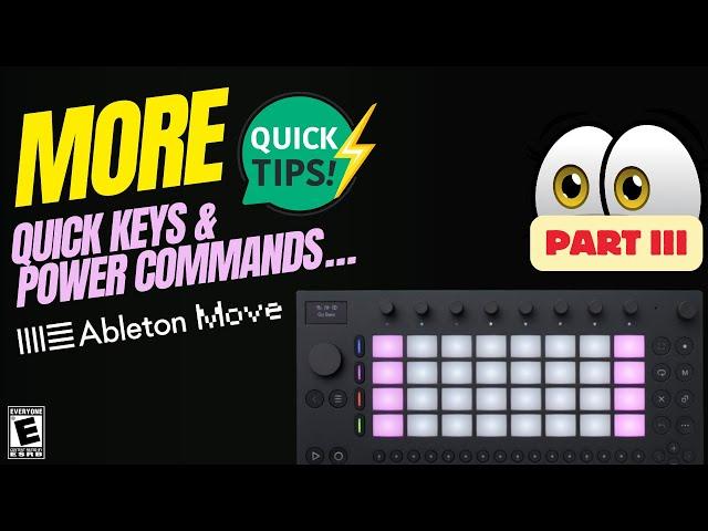 More Ableton MOVE Tips You Should Not Leave Home Without 