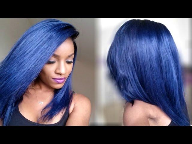 OzoWigs Blue BOB Review-TheBrilliantBeauty