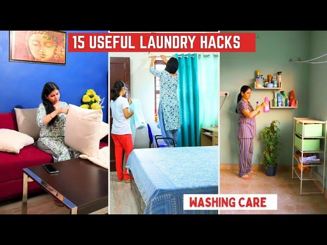 15 Hacks For Effective Laundry Routine | Home CLEANING & ORGANIZATION IDEAS  