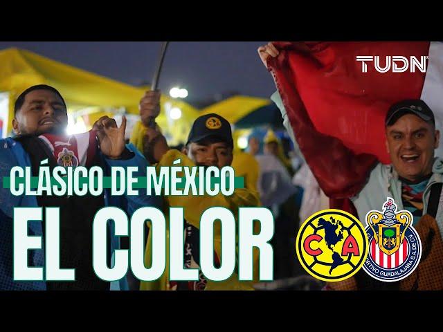 EL COLOR: ¡La pasión por América y Chivas se desbordó en el Estadio Azteca! | TUDN