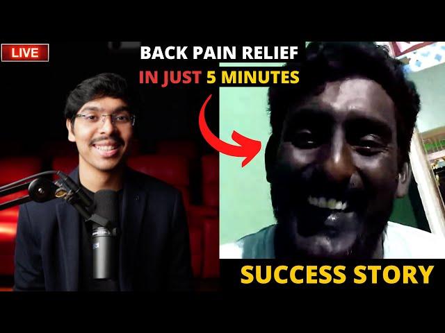 Telugu Superhumans Subscribers Success stories #4 | Back pain GONE in JUST 5 MINUTES!