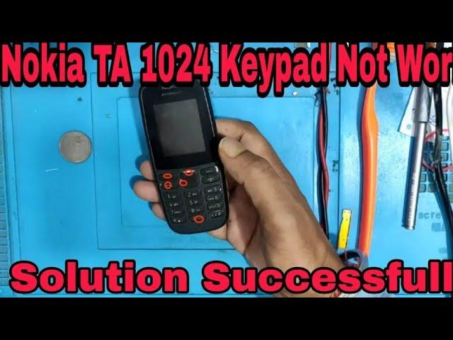 Nokia TA 1304 keypad not working solution