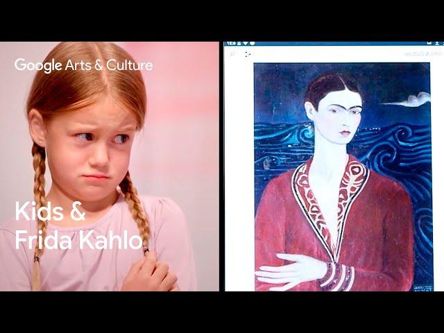 KIDS explain ART to EXPERTS: Alexa Vs. FRIDA KAHLO | Google Arts & Culture