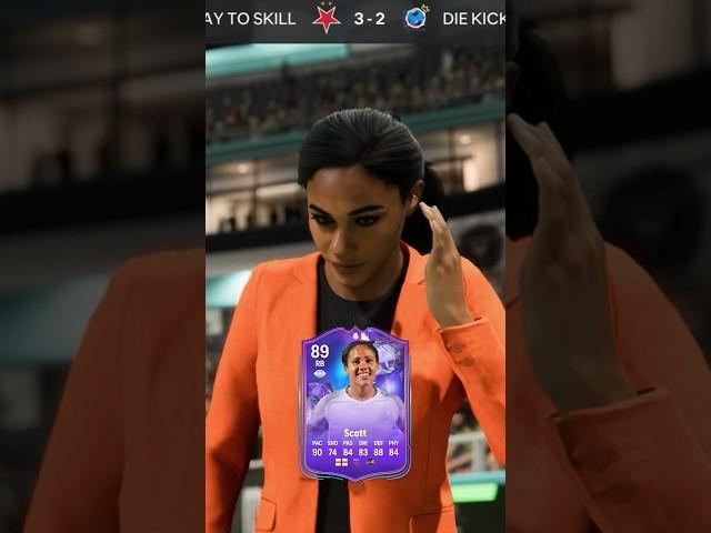 Fantasy Alex Scott with the Reporter Playstyle+  #eafc #eafc24 #fc24 #fut #football #shorts