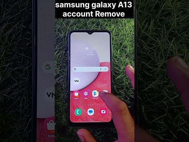 How To Remove Gmail Account From Samsung Galaxy A13  Google Account Remove Kaise Kare   #shorts