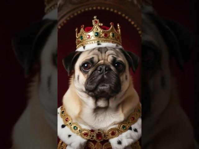 #dog #pug KING PUG