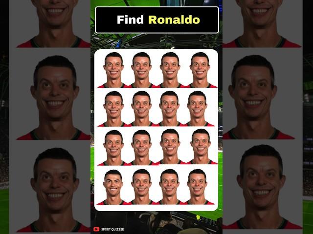  Find Ronaldo? Jude Bellingham? Messi? Football quiz #football #ronaldo #quiz