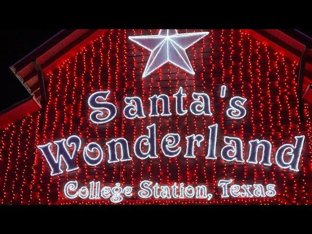 Đèn Noel ở Mỹ - Santa Wonderland Christmas Light.