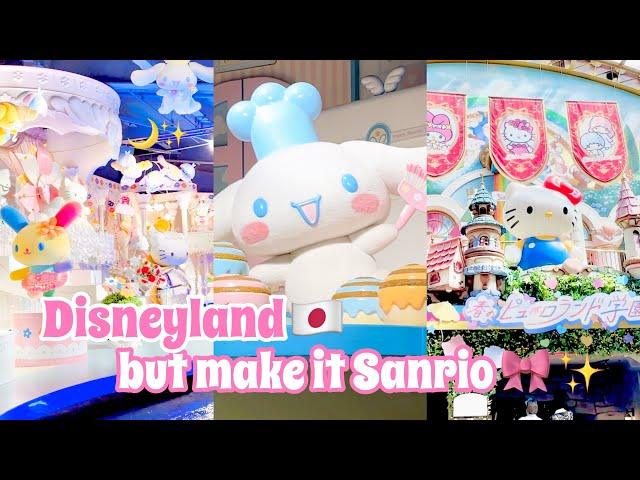 🩵  the cutest place in Tokyo??! (Sanrio Puroland)  Sanrio Japan Travel Vlog Part 4 